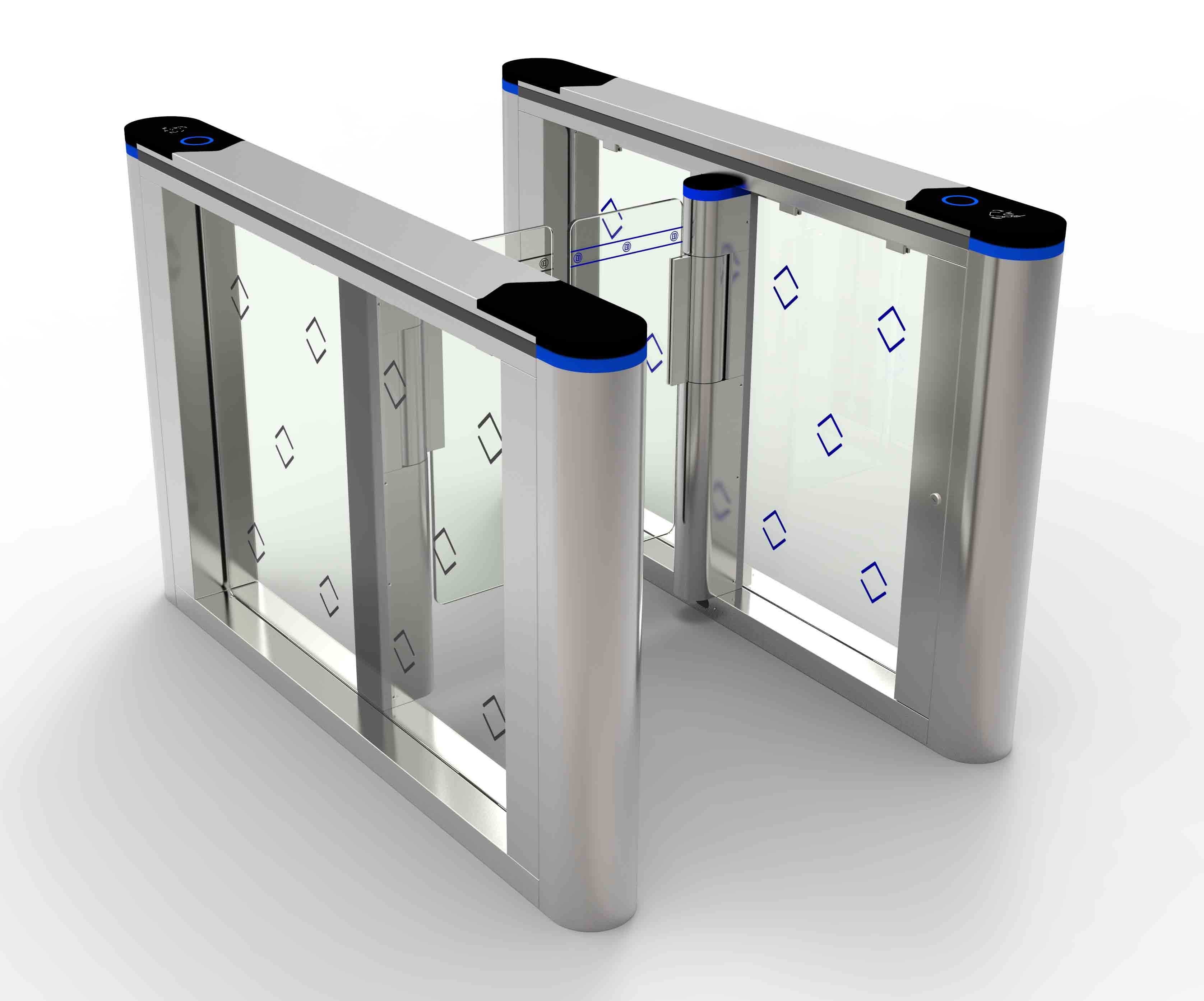 swing gate turnstile glass barrier optical turnstiles office turnstiles