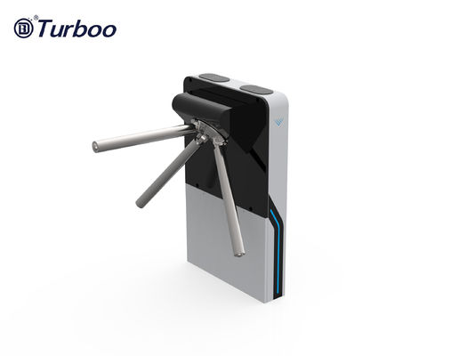 Fully Automatic Pedestrian Access Control Turnstile Gate Cold Rolling Steel With Painting 1.5mm Thickness