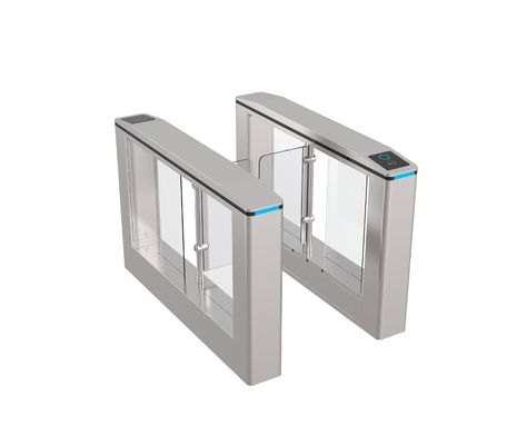 Smart QR Code Security Access Control Turnstile Gate Swing Turnstile Gate for Self Supermarket and GYM