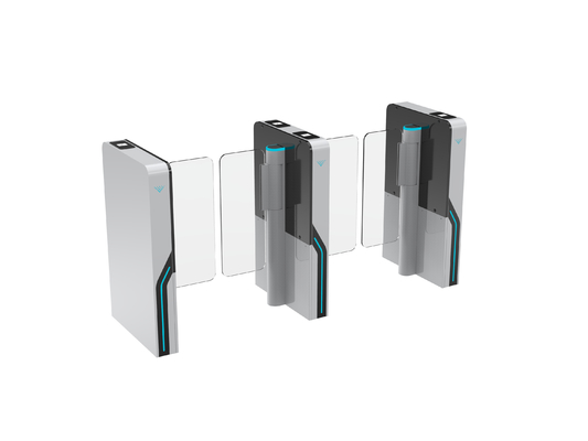 Buy Access Control Electronic luxury Dc Brushless Motor Swing Barrier Turnstile For Office Building online manufacture