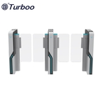 Wing Barrier Swing Turnstile Gate Fast Speed Gate Turnstile With RFID Face Recognition