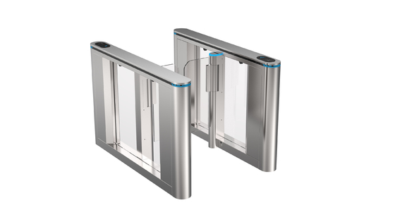 Buy Security RS485 Swing Barrier Gate Turnstile Speed Gate Turnstiles With RGB Light online manufacture