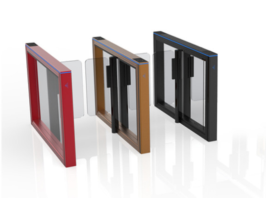 Buy Aluminum Alloy Speed Gate Turnstile Colors Customized Pedestrian Barrier Gate For Office Building online manufacture