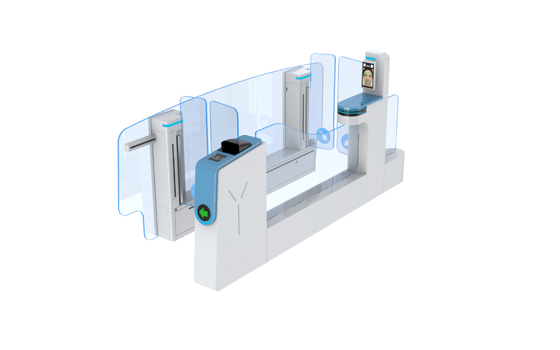 Standard Electrical Interface Train Station Turnstile for Various Readers and Writers