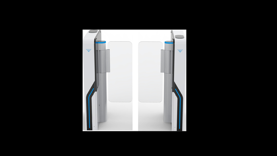 Buy Infrared Sensor Access Control Swing Gate Turnstile Narrow Cabinet Painting Indoor Installation online manufacture