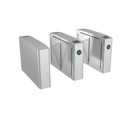 Buy Stainless Steel Flap Barrier Gate for Fast Passage in Scenic Area Access Control online manufacture