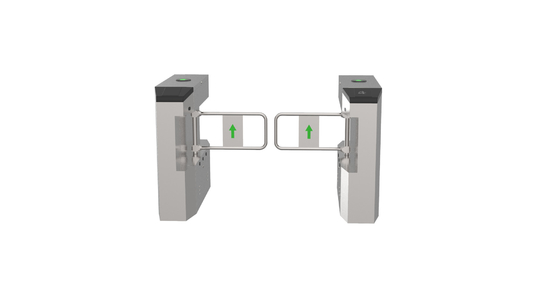 Buy Infrared Sensor Enabled Access Control Swing Gate for Self-Service Supermarkets Gyms online manufacture