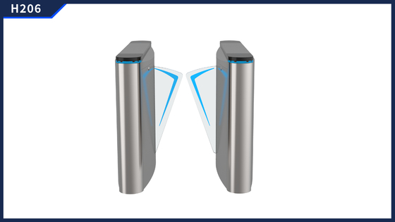 Buy Brushed Movement of Flap Barrier Gate Turnstile Access Control Stainless Steel online manufacture