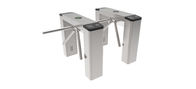 304 Stainless Steel Semi Auto Tripod Turnstile With Card Reading And QR Code Scanner