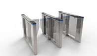 Anti Collision Swing Barrier Gate 304 Stainless Steel Stable 1.5mm SUS304 Material