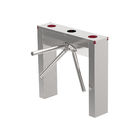 Competitive Price Waist High Tripod Turnstile Gate , SUS 304 Pedestrian Barrier Gate For Access Security