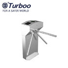 Three Arms Stainless Steel Turnstiles Access Control Systems , Entrance Barrier Gate