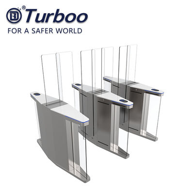 Buy Sliding Barrier Gate Access Control Turnstile Gate with 9 Pairs of Infrared Sensor online manufacture