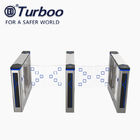Optical Swing Barrier Gate Turnstile With Brushless Motor Wide Pass 900mm