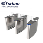 Turnstile Security Doors / Turnstyle Automatic Gates Stable DC Motor Drive