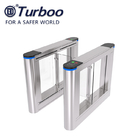 Stainless Steel Swing Barrier Gate Access Control Systems With RFID Card Reader