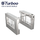 Stainless Steel Swing Barrier Gate , Turnstyle Automatic Gates With Card Reader