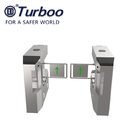 Electric Lock Baffle Turnstyle Automatic Gates 304 Stainless Steel Material