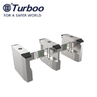 Mechanical Stainless Steel Turnstiles / Retractable Flap Barrier For Stadium Access Control