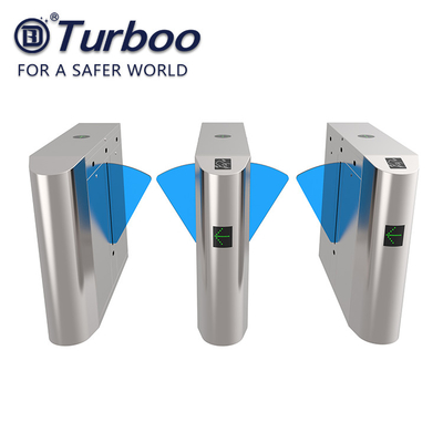 SUS304 Flap Electronic Flap Turnstile Gate for Swimming Pool And Toilets