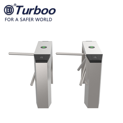 Semi Automatic Tripod Turnstile Gate Train Station Access Control Turnstile