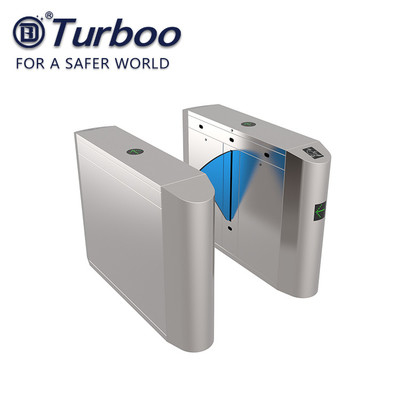 SUS304 Electronic Flap Turnstile Gate For Swimming Pool And Toilets
