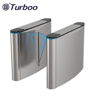 Access Control Flap Barrier RS485 Flap Turnstile Gate For Offfice Building