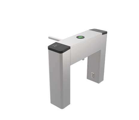 Outdoor Indoor Use Tripod Turnstile Gate Dry Contact With RFID QR