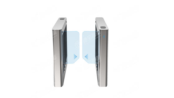 Economic Half Height Turnstile Brushless Swing Gate Outdoor and Indoor Installation