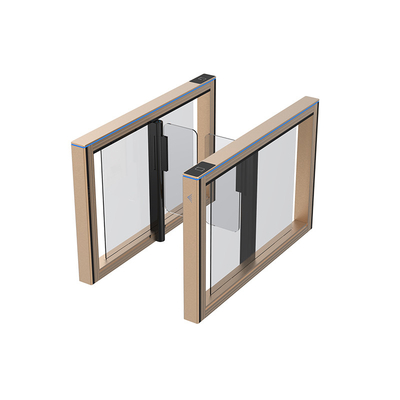 Security Community/Office Entrance Pedestrian Speed Gate and QR Code/RFID Collector