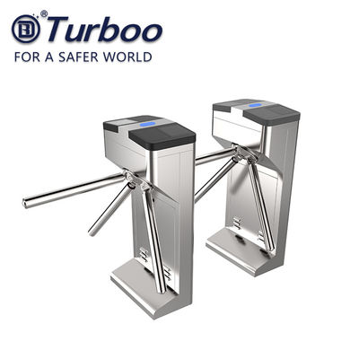 AC100-240V SUS 304 Stainless Steel Barrier Gate Tripod Semi Automatic With Solenoid Lock