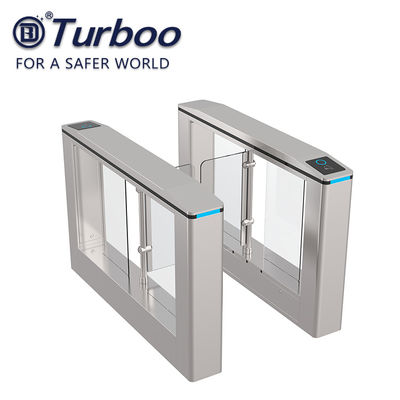 Wide Lane Turnstile 1100mm 30w SUS304 Swing Barrier Gate RFID Card For Handicap