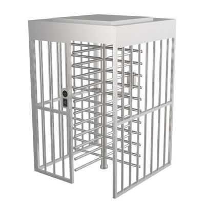 Newly Design Stainless Steel 24V Dual Lanes Full Height Turnstile