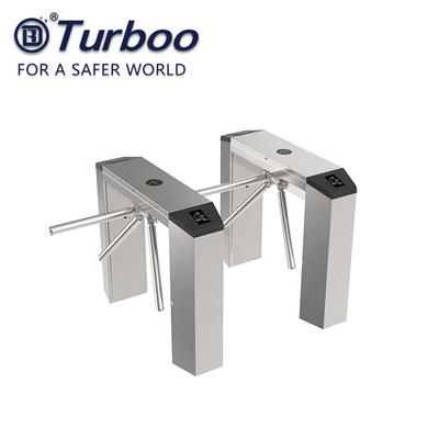 Automatic Tri - Channel Playground Security Turnstile Gate With Card Reader