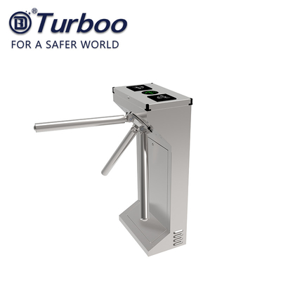 Semi Automatic Tripod Access Control Turnstile Gate Waist Height RFID Anti Pantic