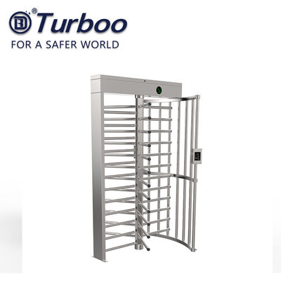 Full - Height Stainless Steel Turnstiles Pedestrian Access Control System