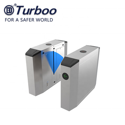 Anti - Tailgating Flap Barrier Turnstile With Durable DC Brushless Motor