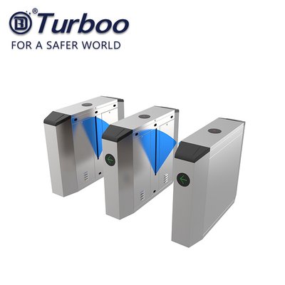 Multiple Sensors Flap Barrier Turnstile Access Control For Metro Station
