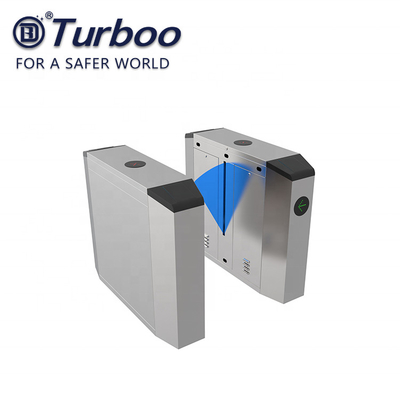 Anti - Tailgating Flap Barrier Turnstile With Durable DC Brushless Motor