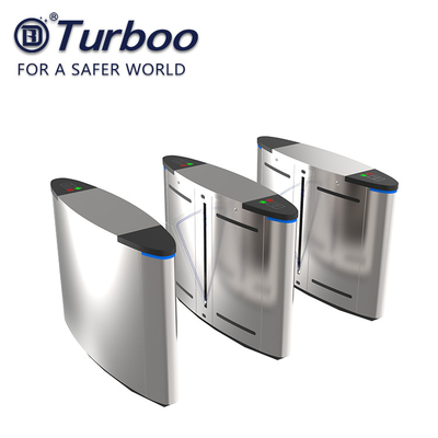 Handicap Flap Barrier Optical Barrier Turnstiles Entry Systems For High End Place