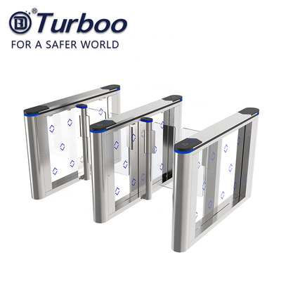 Safety Control Swing Gate Turnstile / Sliding Barrier Gates Acrylic Board