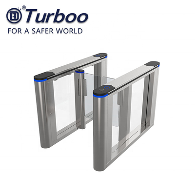 Aesthetical design high speed  security turnstile barrier gate for office building entrance