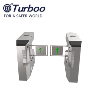 Mechanical Stainless Steel Turnstiles / Retractable Flap Barrier For Stadium Access Control