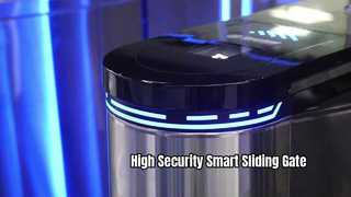 A602 Buildings Hotel Smart Access Control High Security Sliding Gate for Pedestrian