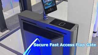 A Closer Look: Automatic Aluminum Alloy Infrared Anti-clip Flap Barrier Gate LA2218
