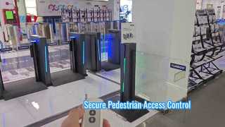 Z312 Pedestrian Access Control Swing Gate for Supermarket Fitness Center