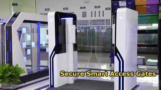 Introduce EF3213 Smart Canteen Swing Gate Turnstile Hotel Restaurant Swing Barrier Gate For You