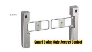 Watch: Z310 Access Control Swing Gate Integrated RFID/QR Code For Self-Service Supermarkets Showcase